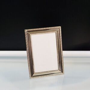 Ornate Silver Color Picture Frame